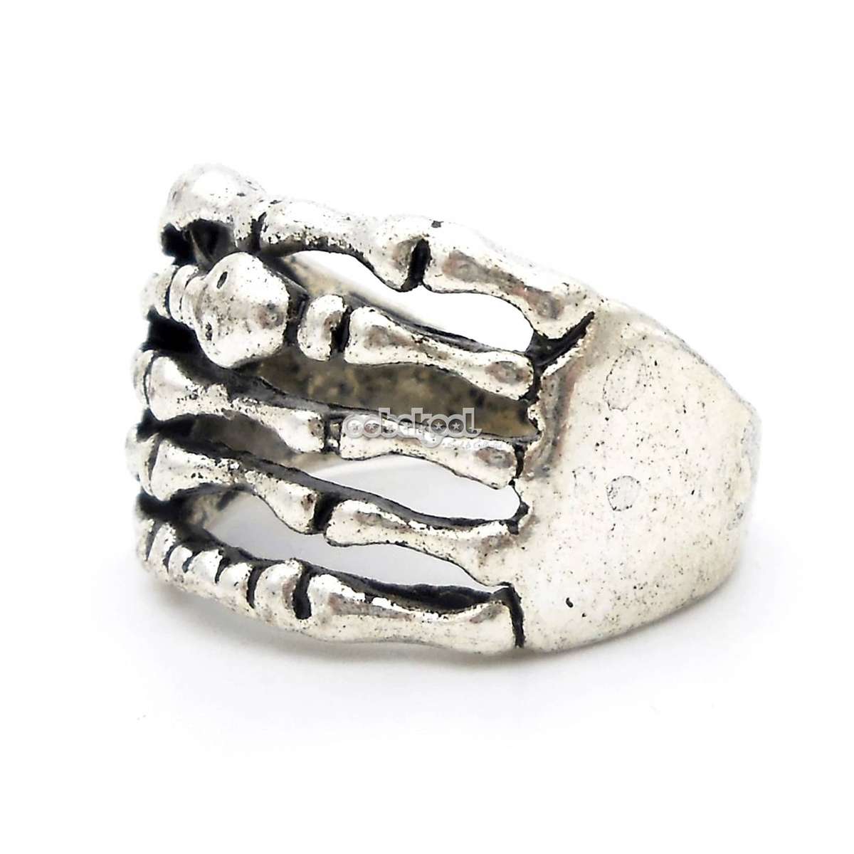 The Punisher / Skeleton Ring / Stainless Steel - Size 8
