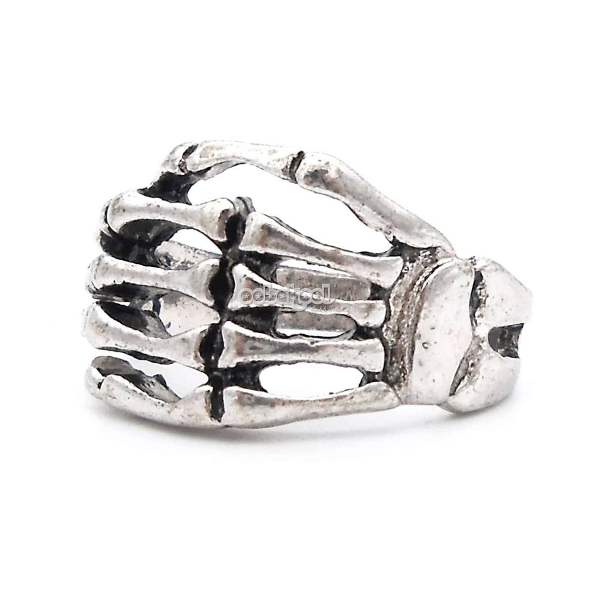 The Reaper / Skeleton Ring / Stainless Steel - Size 10