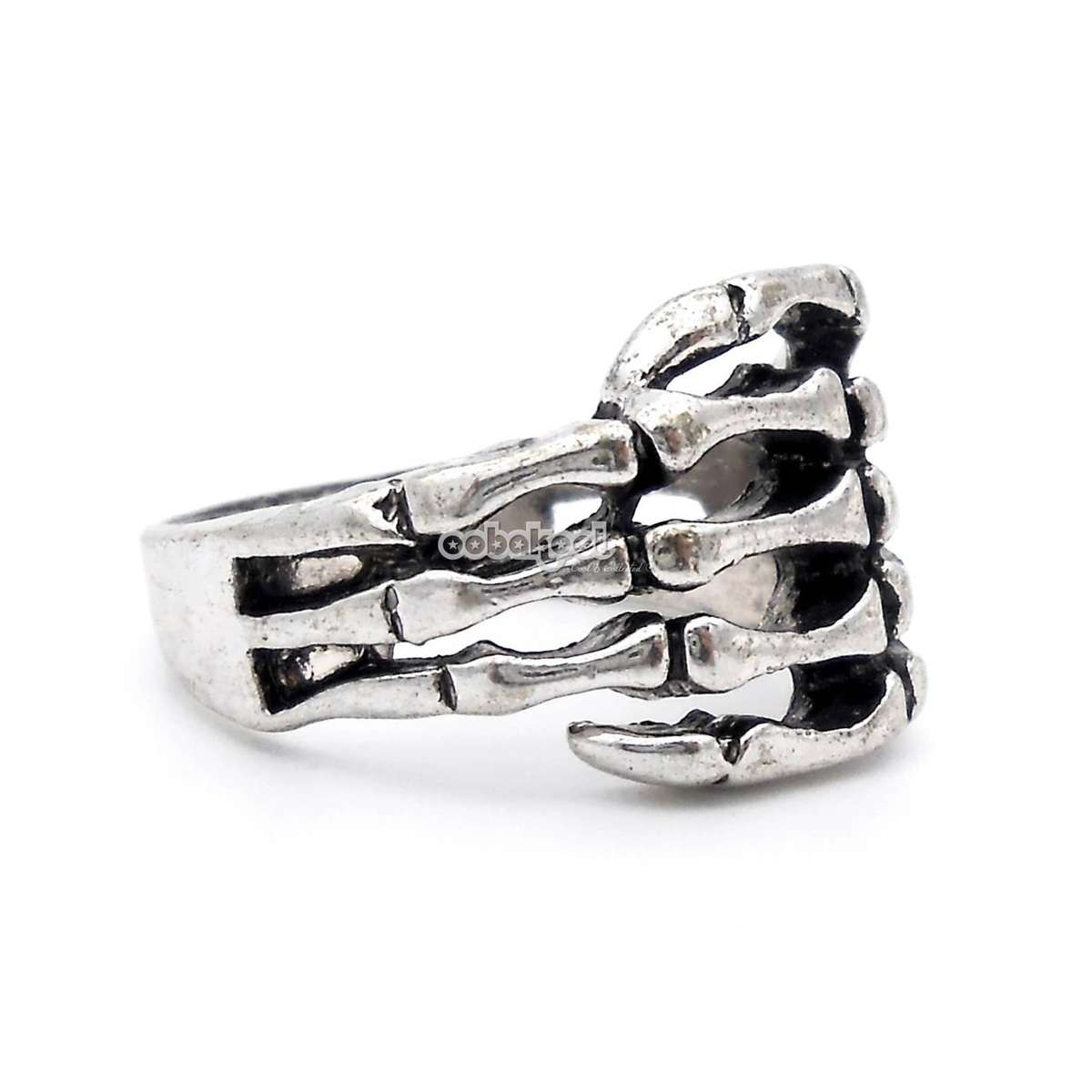 The Reaper / Skeleton Ring / Stainless Steel - Size 10