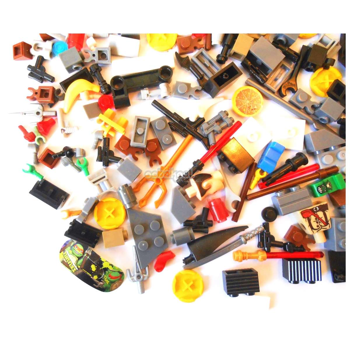 Tub O Brick / Selection of Extras / OobaKool Minifigure Spares