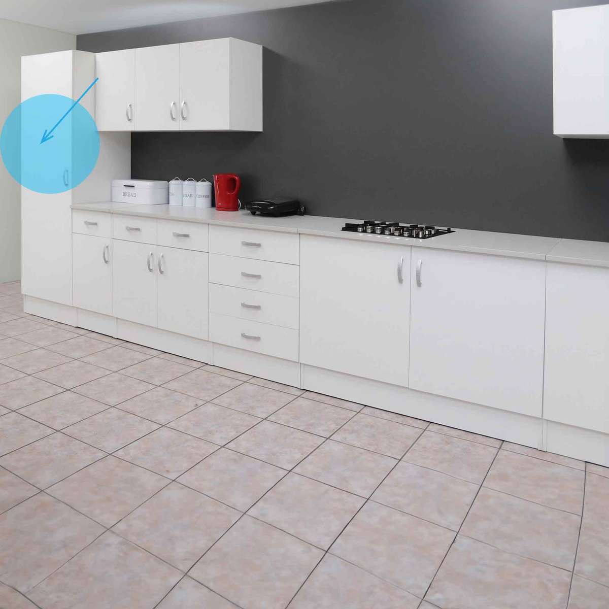 BASE 60  PANTRY 1980 HEIGHT UNIT 1 DOOR | WHITE