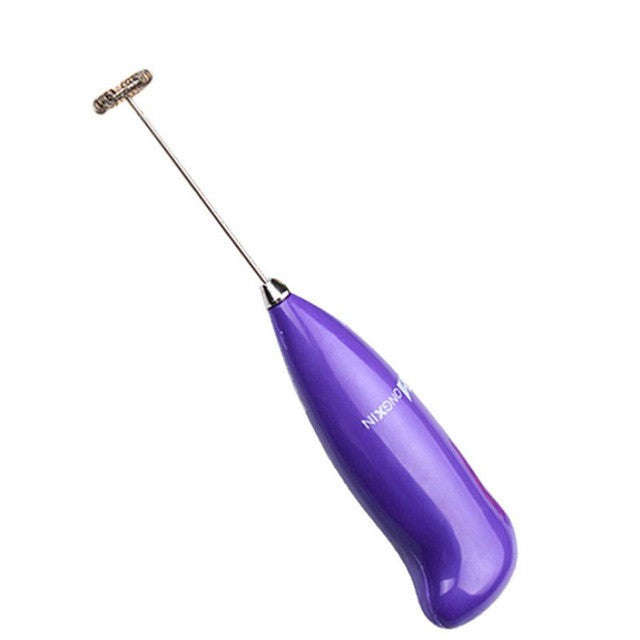 Milk Frother, Foamer, Mixer, Stirrer - Purple