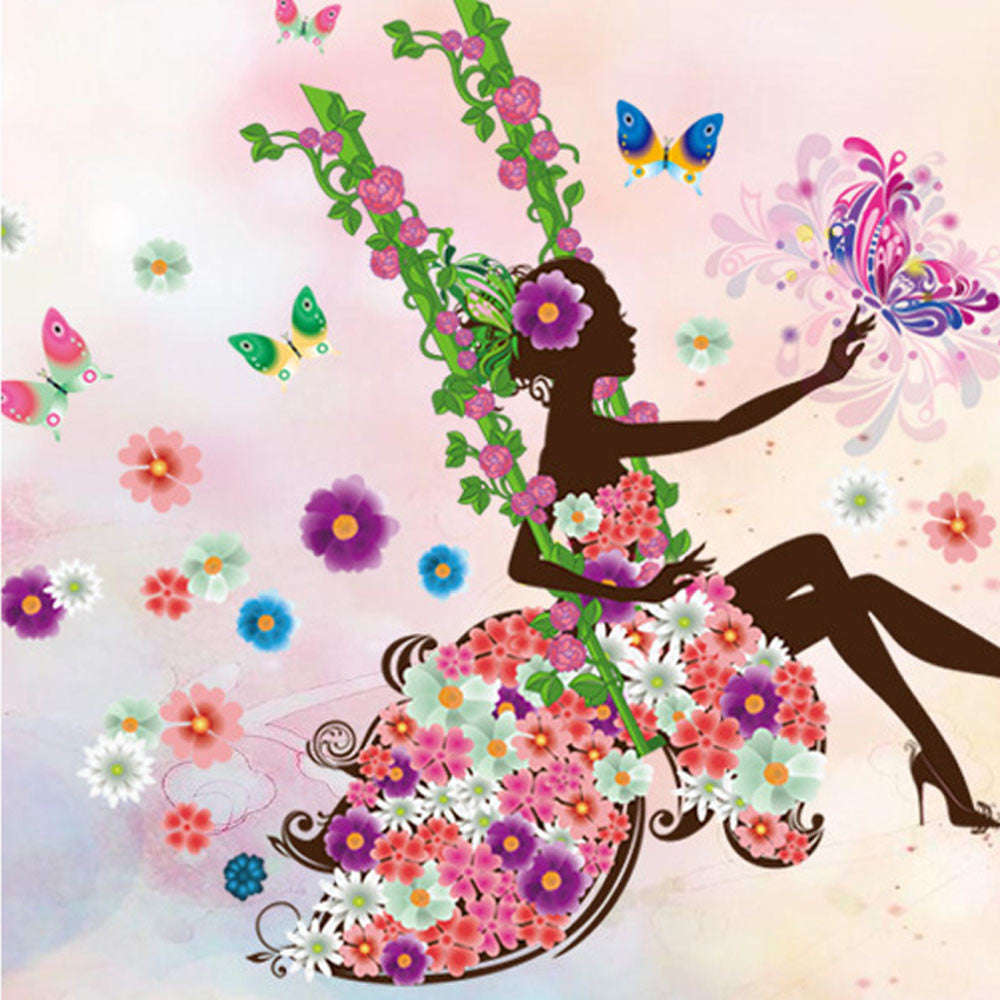 Butterfly Flower Fairy stickers