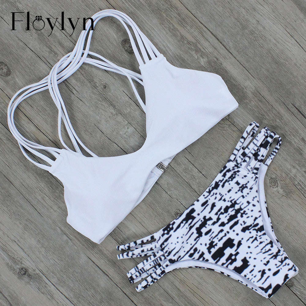 Low Waist  Bikini Push Up set - M