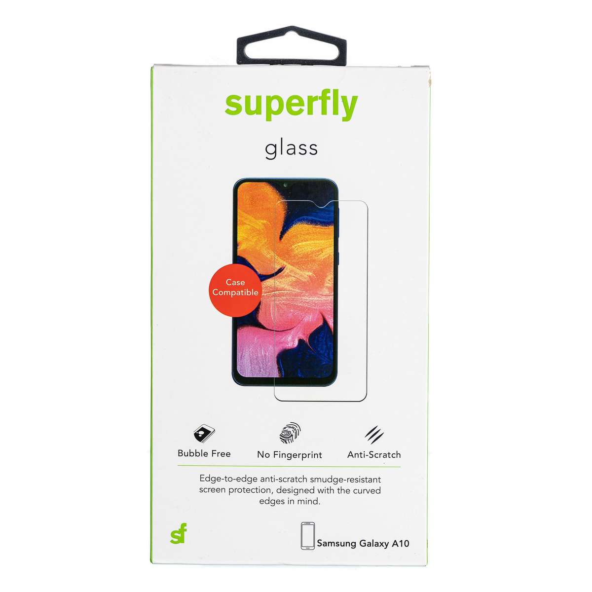 Superfly Tempered Glass Screen Protector for Samsung Galaxy A10