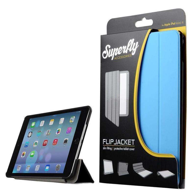 Superfly Flip Jacket Cover for Apple iPad Mini 4 - Blue