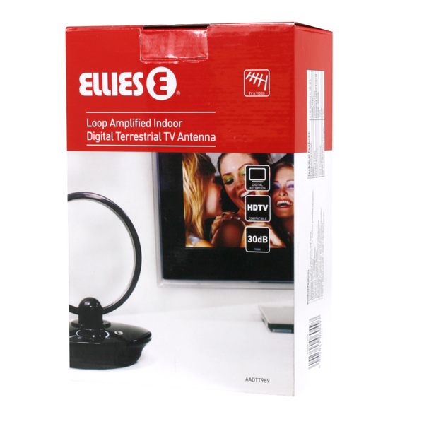 Loop Amplifier Indoor Digital Terrestrial TV Antenna