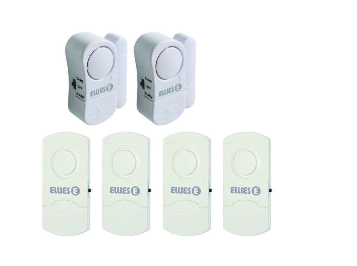 6 Zone Alarm System for Doors / Windows