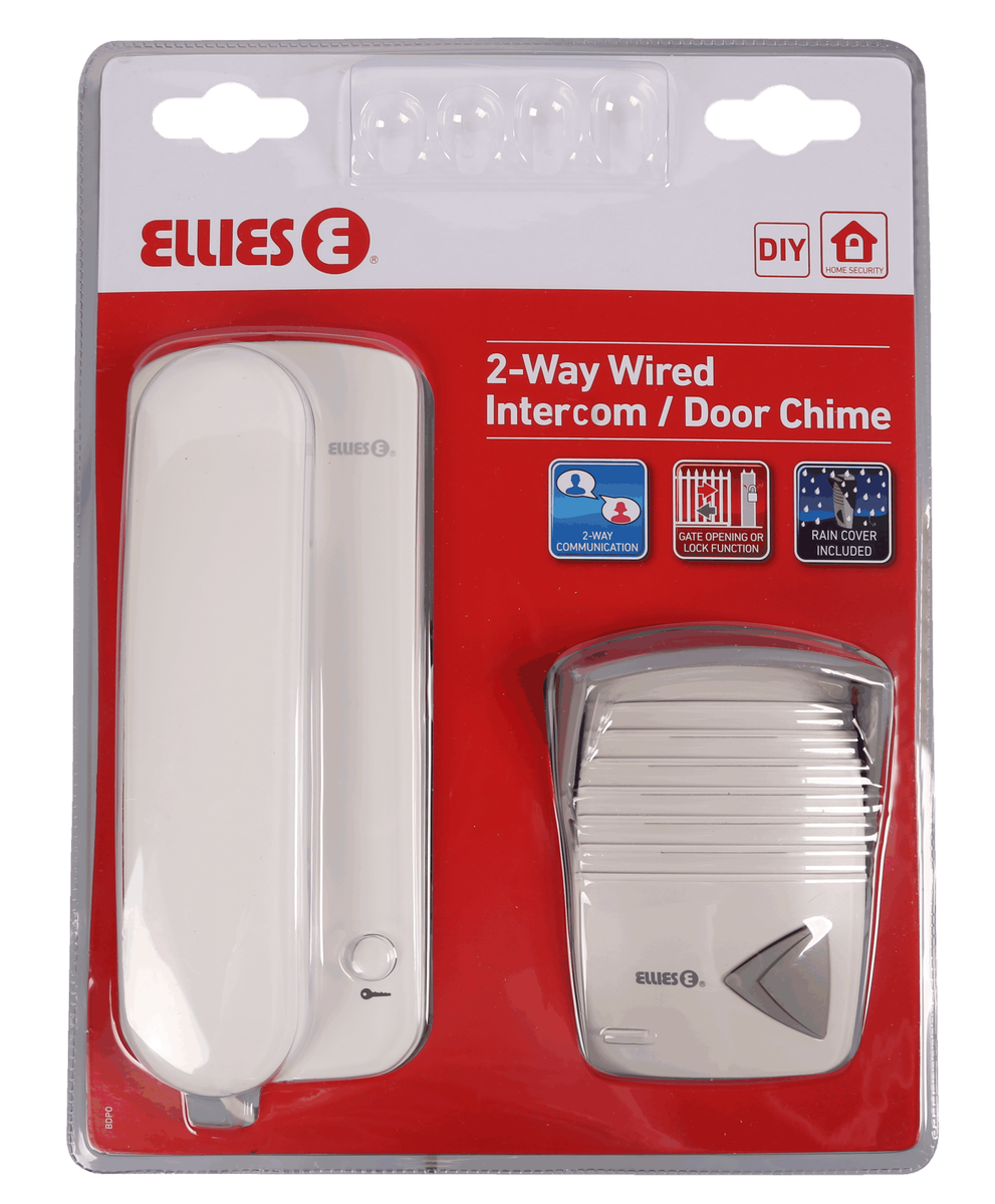 2 Way Wired Intercom/Door Chime