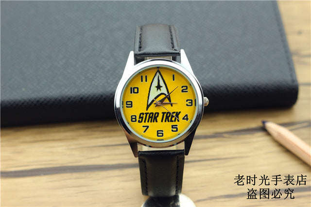 2017 fashion girls cute cartoon elsa anna watch Olaf Clock child gift watch women h... - star trek 1