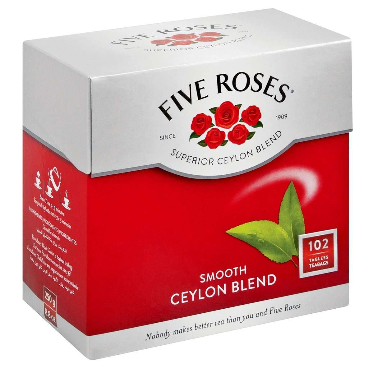Five Roses Tagless Teabags 100's
