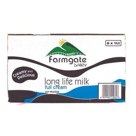 Farmgate Long Life Milk 1 L x 6
