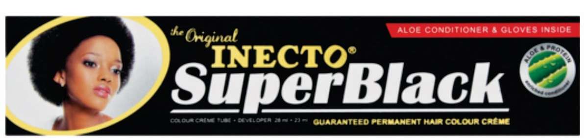 Inecto Hair Dye Super Black 28ml