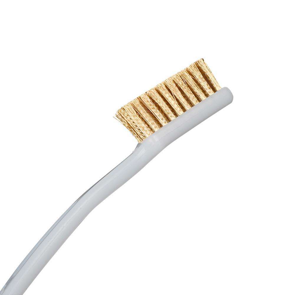 Nozzle cleaning brush