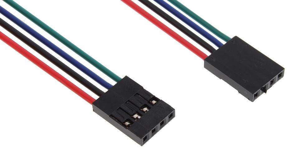 Female to female DuPont line 4pin 100cm