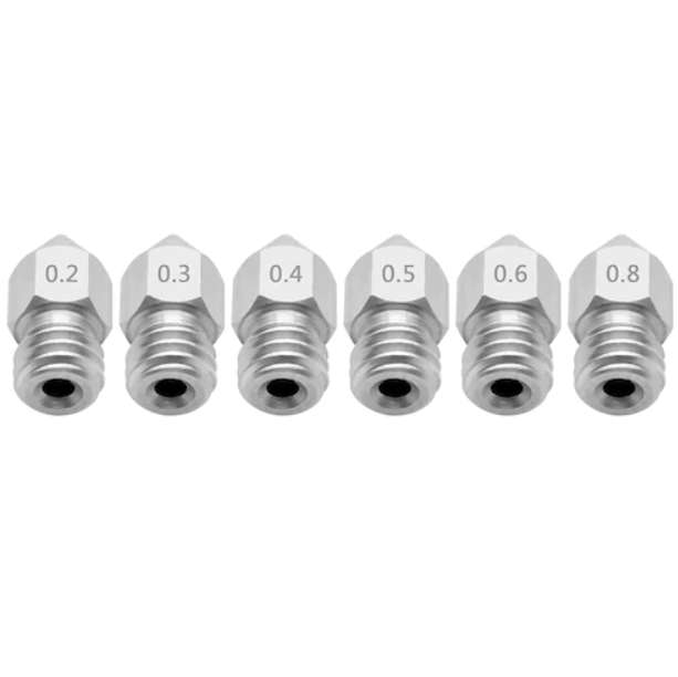 MK8 Stainless steel Nozzle (1Pc) - 0.4mm