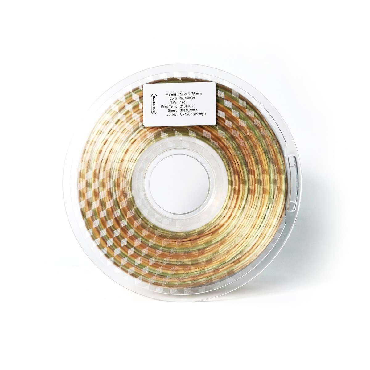 DaVinci Lab Rainbow Silk PLA (1.75mm) - Rainbow Metal