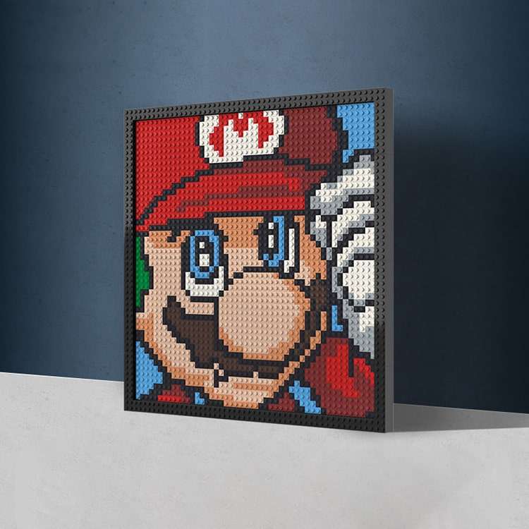 Pixel Art Building Blocks | Super Mario