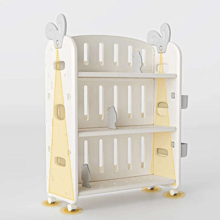 Double-Sided Bunny Kids Bookshelf