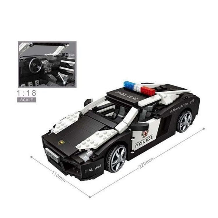 Mini Blocks | Police Car