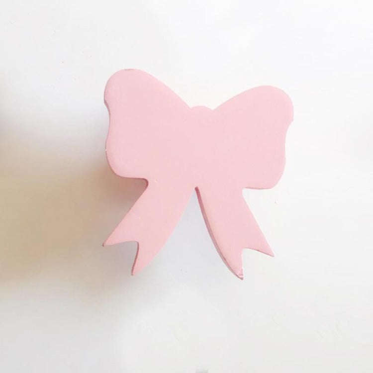 Bowknot Wall Hook Pink