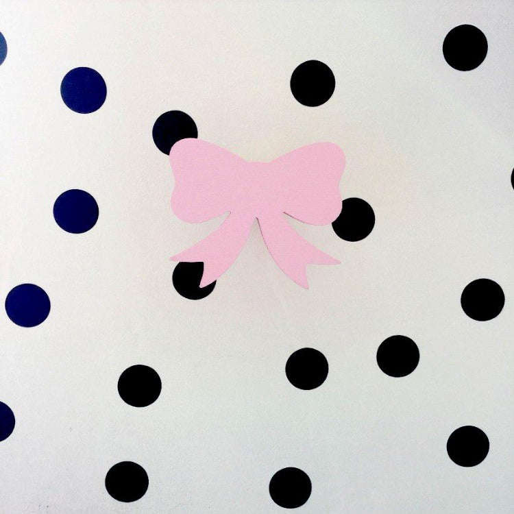 Bowknot Wall Hook Pink