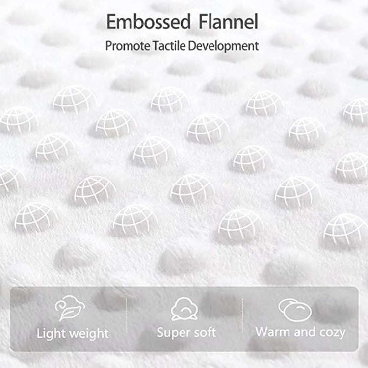 Big Minky Dot Blanket | Moon Rabbit
