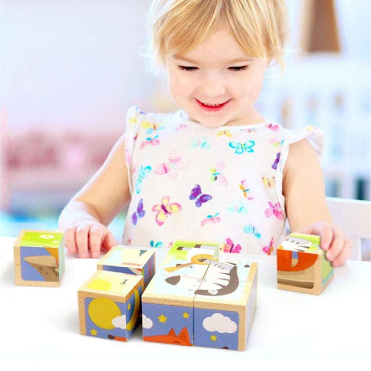 6 Sides Puzzle Block | Animal