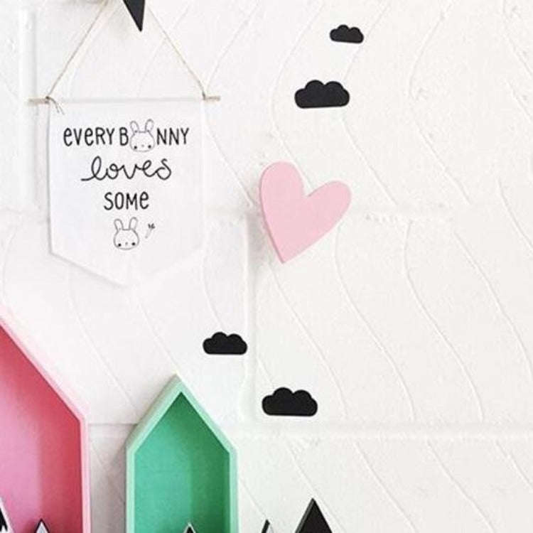 Heart Wall Hook Pink