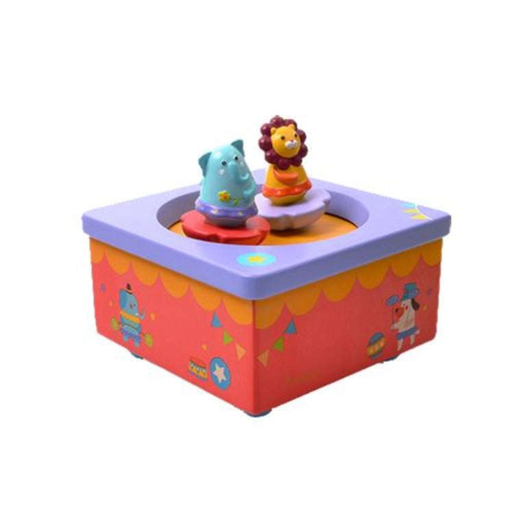 Wooden Musical Box Fantasy Circus