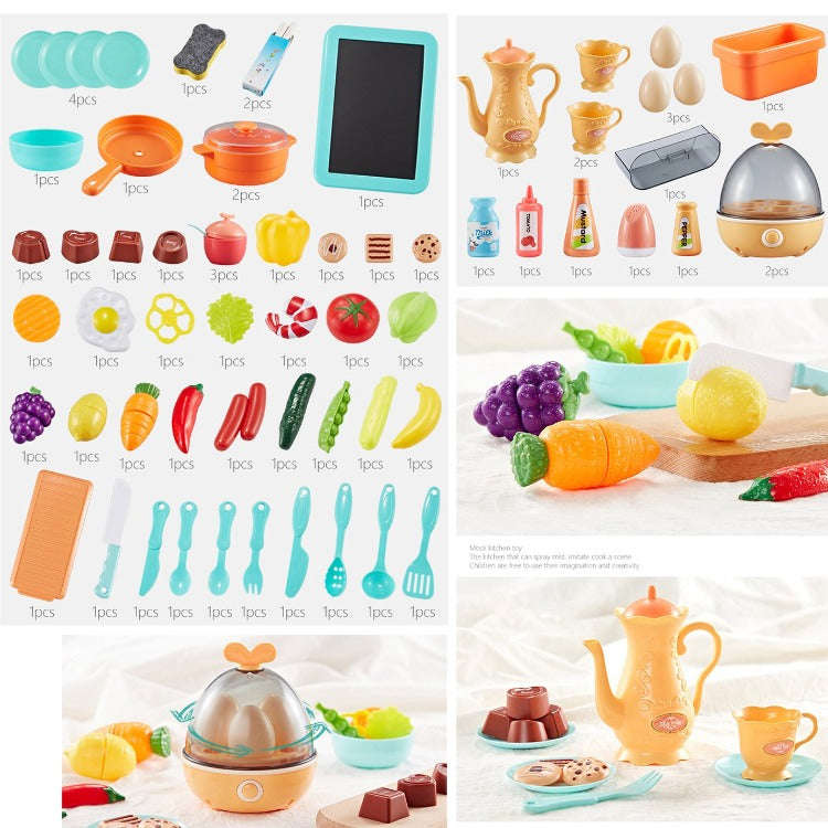 Modern Kitchen Toy with Steam | Sand