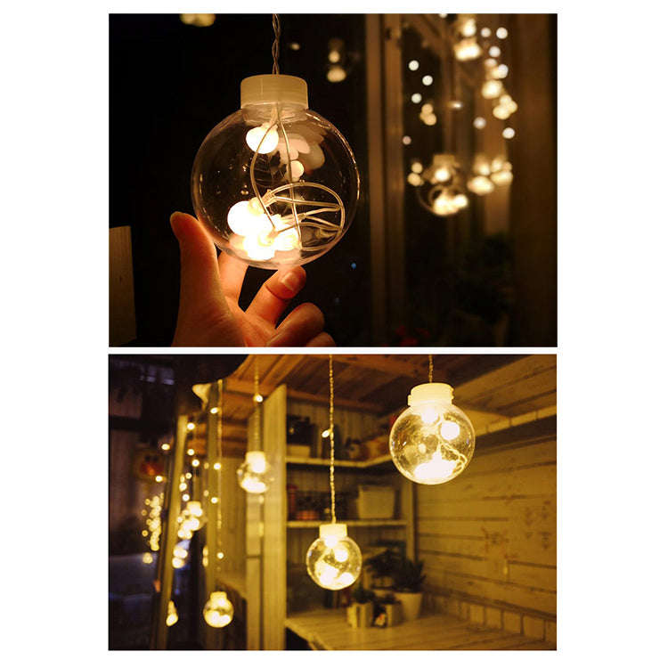 LED String Lights 2.5m Wishing Ball Curtain