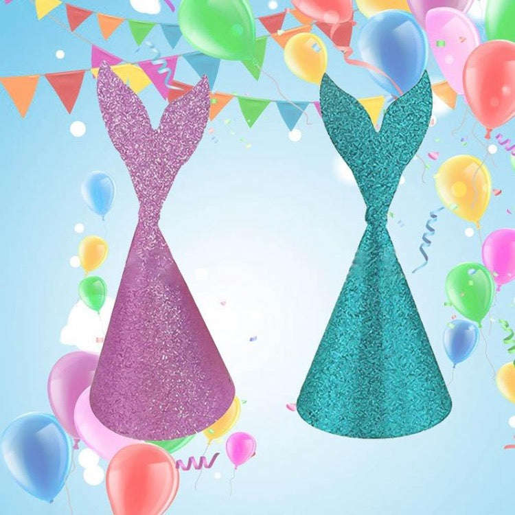 Purple Mermaid Party Decorations Set