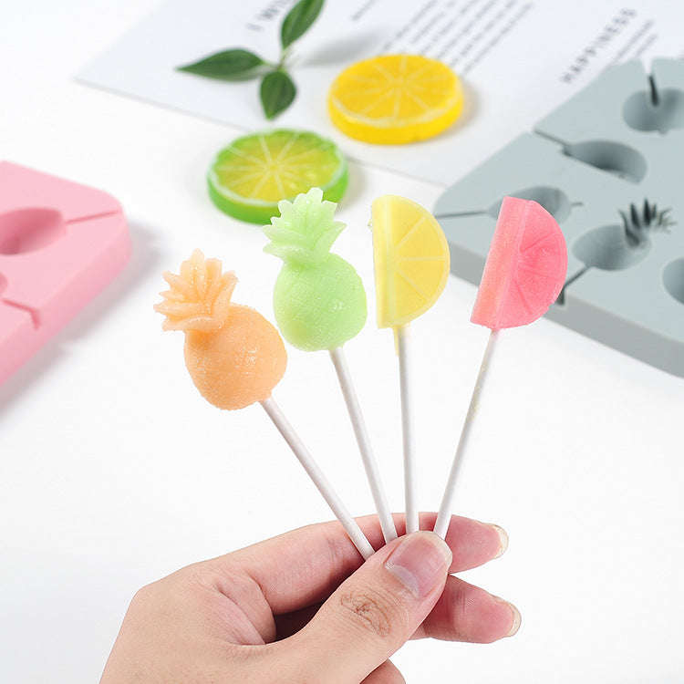 Silicone Mould | 8 Fruit Square