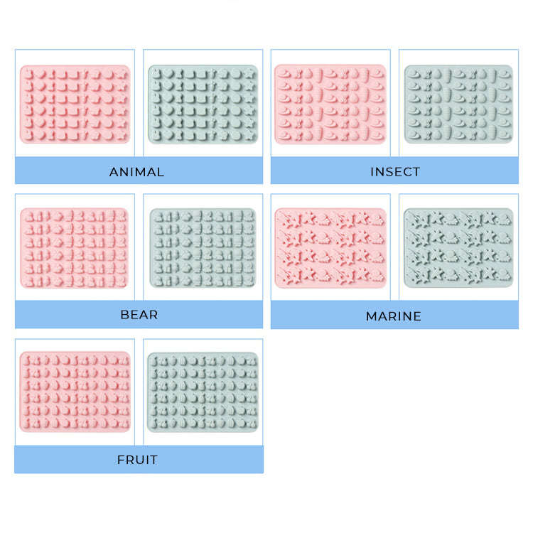 Silicone Mould | Mini Animal - Bear Pink