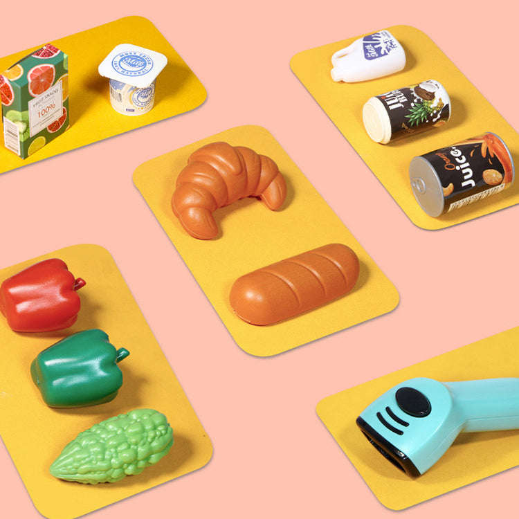 Home Supermarket Play Set with Trolley | Green