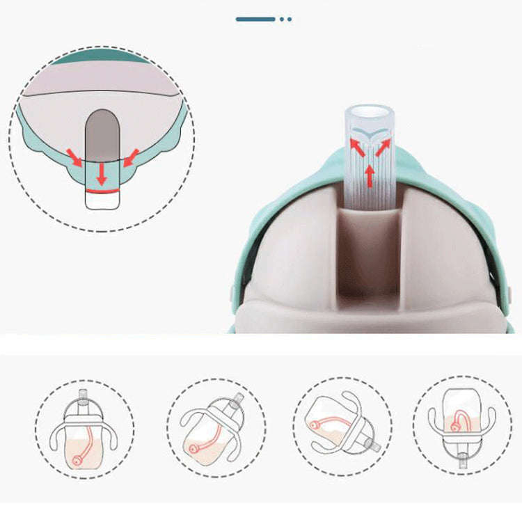 Baby Straw Bottle | Pink