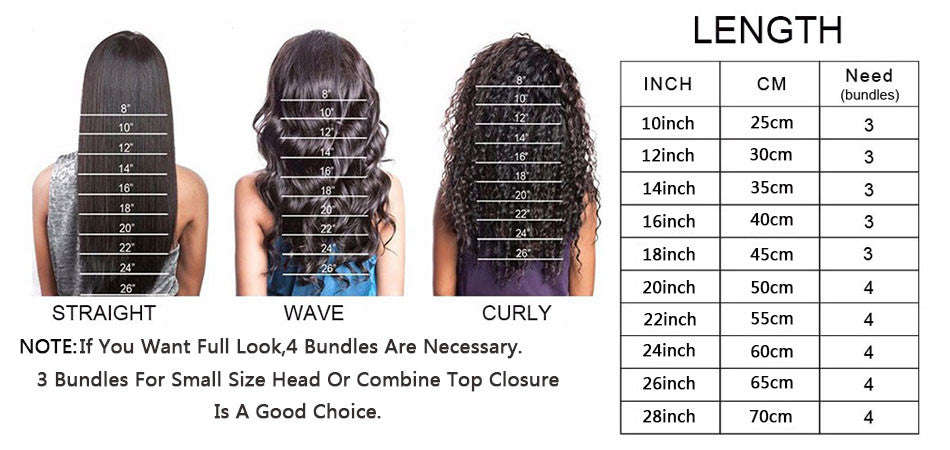 Brazilian Body Wave Hair Natural Color 100% Human Hair Weave Bundles Can Be Colored 10... - 12inches