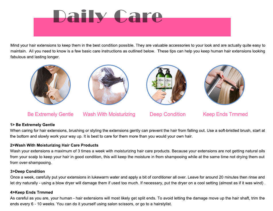 Brazilian Body Wave Hair Natural Color 100% Human Hair Weave Bundles Can Be Colored 10... - 12inches