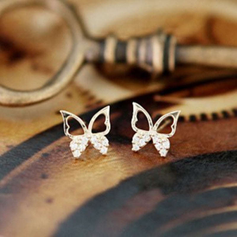 Butterfly earrings - Silver