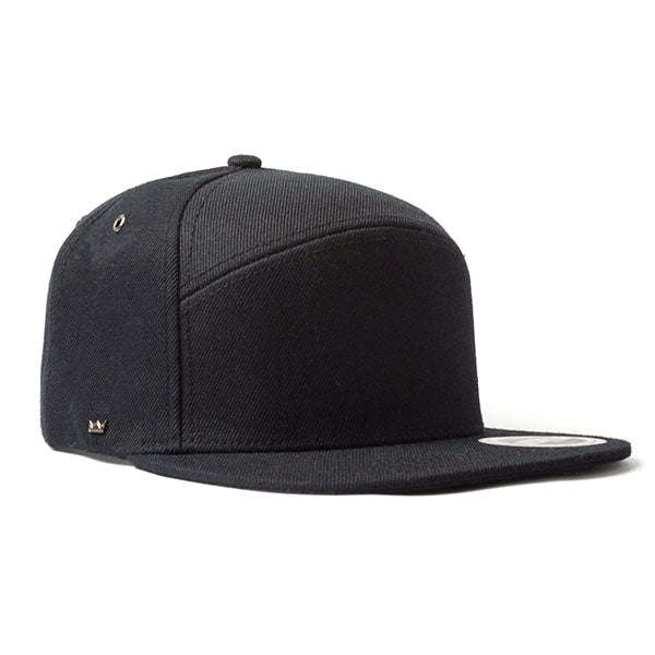 Uflex Fashion 6 Snapback Cap - Black | Black