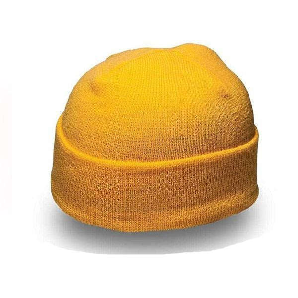 Knitted Beanie - Yellow