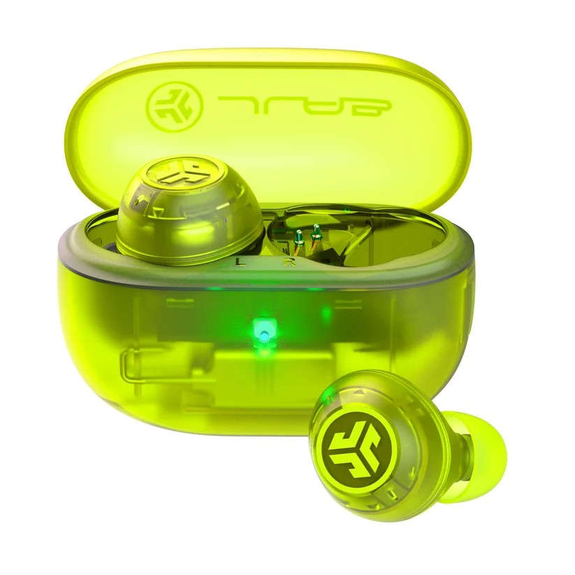 Jlab Go Pop ANC True Wireless Earbuds - Each (Transparent Neon Green)