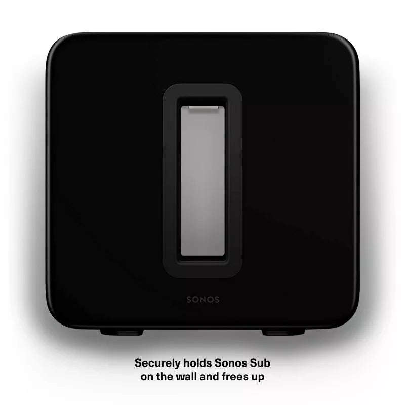 Flexson Wall Mount for SONOS Sub - Each (Black)