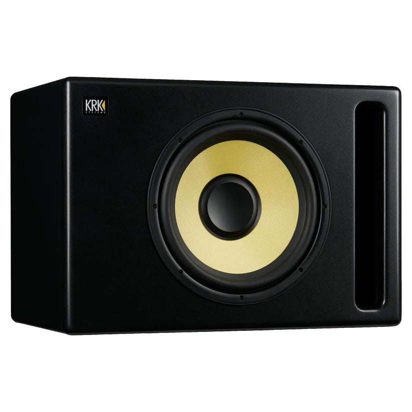 KRK Systems S12.4 Powered Studio Subwoofer - Each - Black