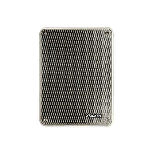 Kicker KB6 Outdoor/Indoor Speakers - Pair (White)