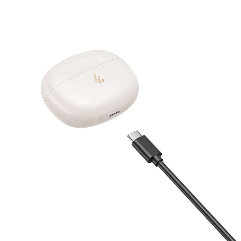 Edifier X5 True Wireless Earbuds with Active Noise Cancellation - Ivory