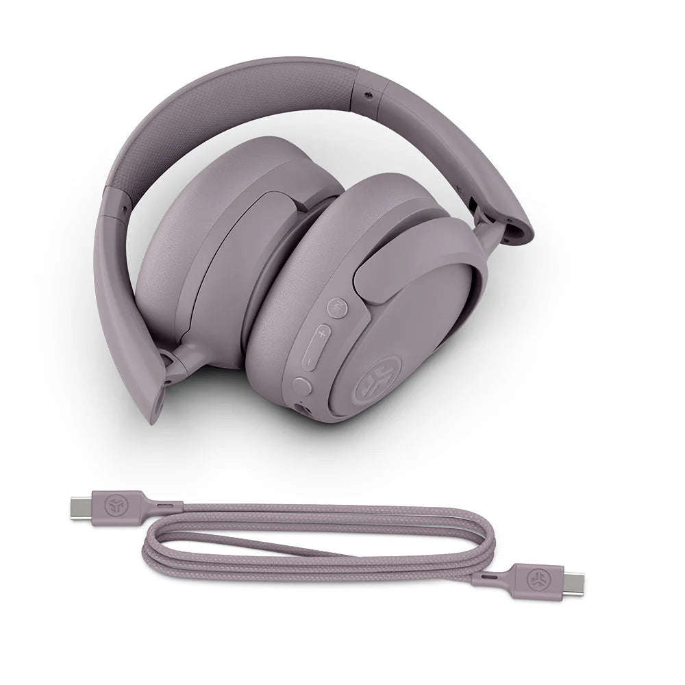 JLAB JBuds Lux ANC Over-Ear Headphones - Mauve