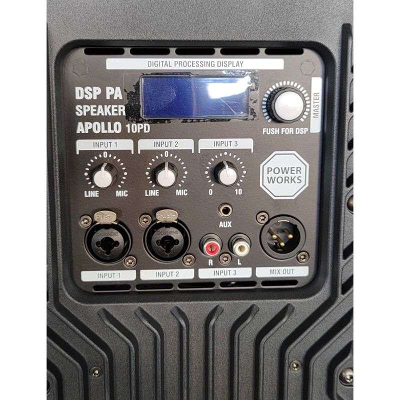 Power Works Apollo 15PD Active Speaker - Each - Black