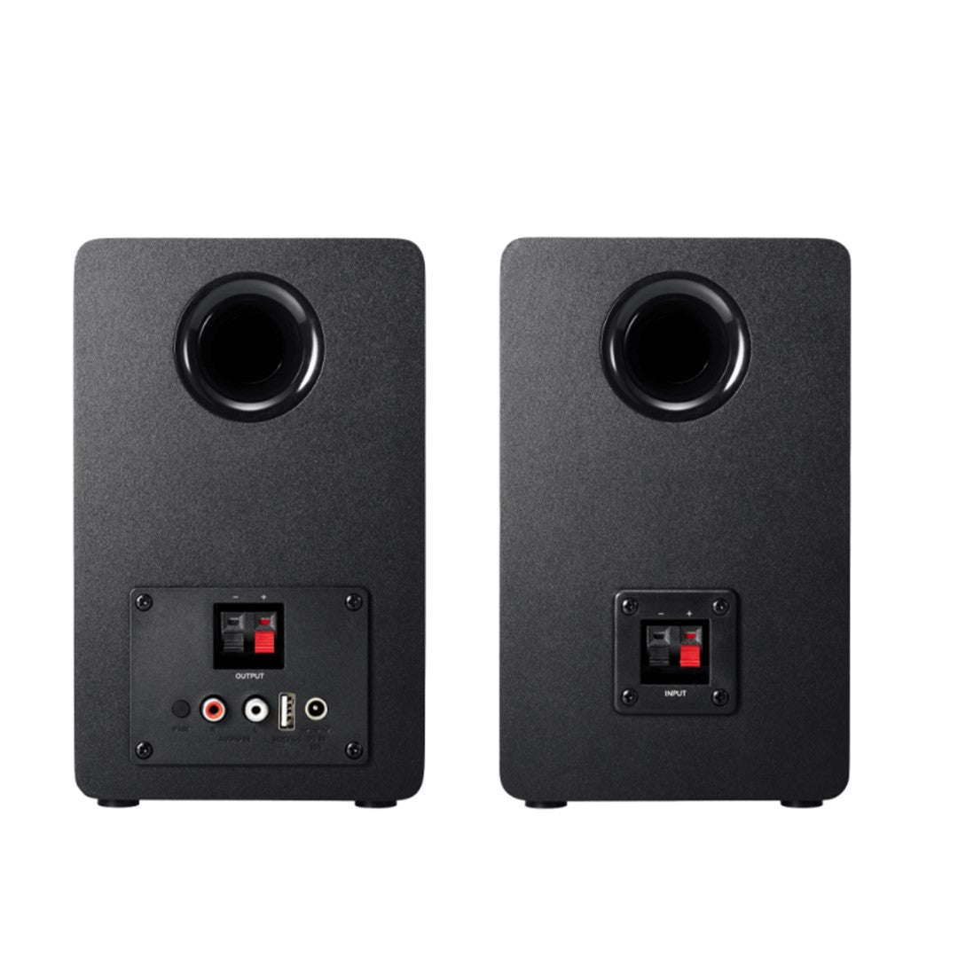 Audio-Technica AT-SP3X 3 Powered Bookshelf Speakers - Pair (Black)